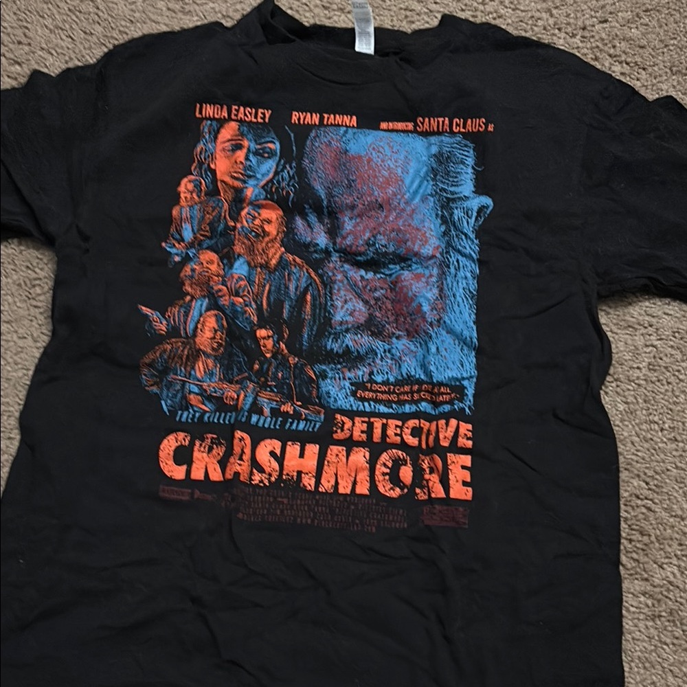 ITYSL Detective Crashmore Graphic T-Shirt - Black